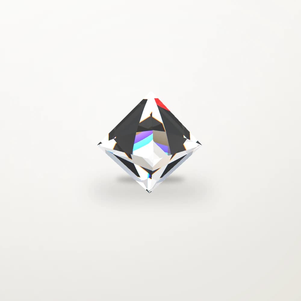 Кольцо «Полдень» — 1,31 ct · D · VVS2 · Pt 950